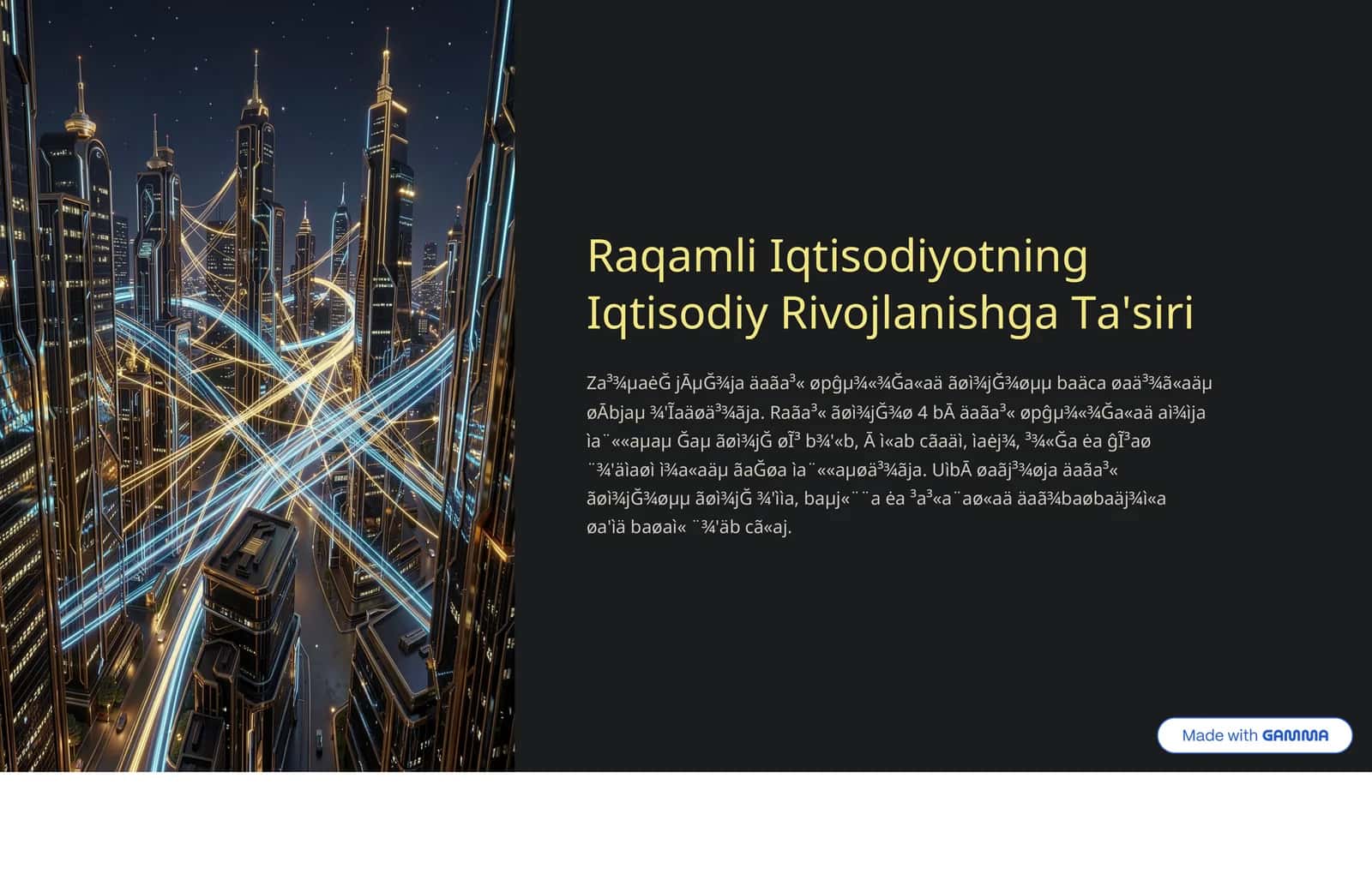 Raqamli Iqtisodiyotning Iqtisodiy Rivojlanishga Ta'siri 1
