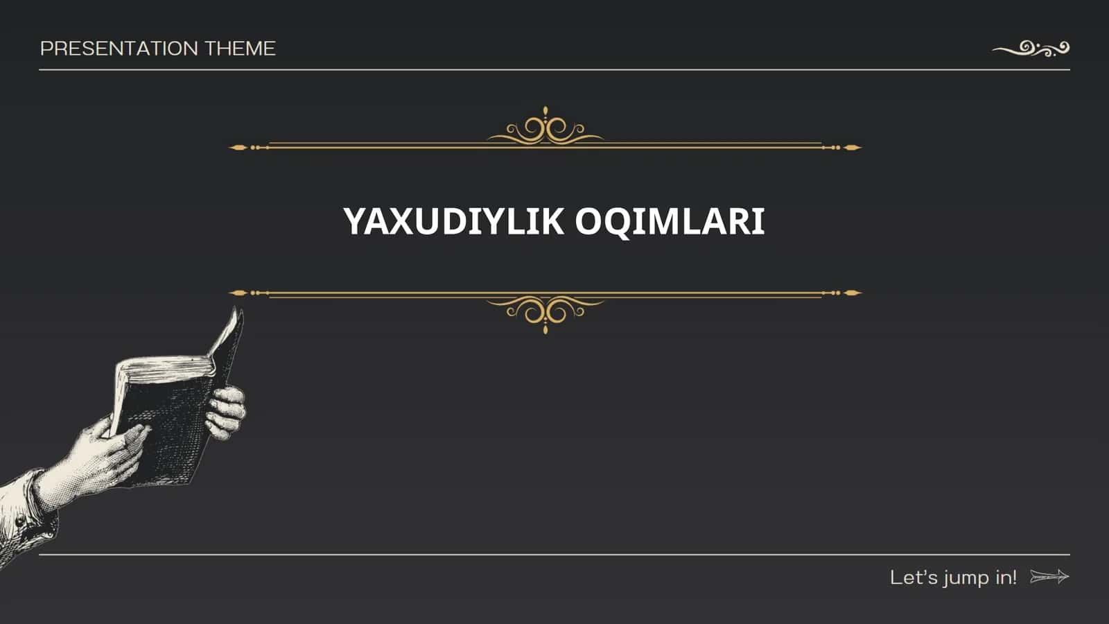 Yahudiylikning kelib chiqishi 1