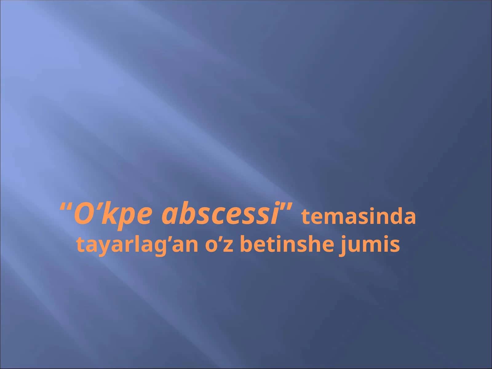 O‘kpelerabssessvagangrenasi 1