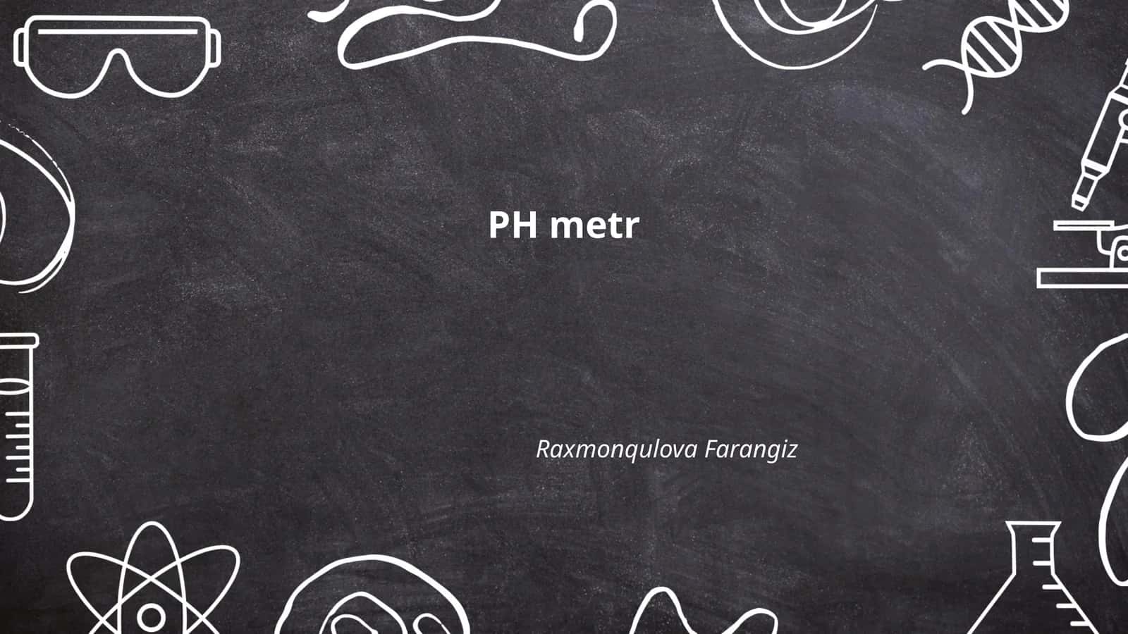 PH metr 1