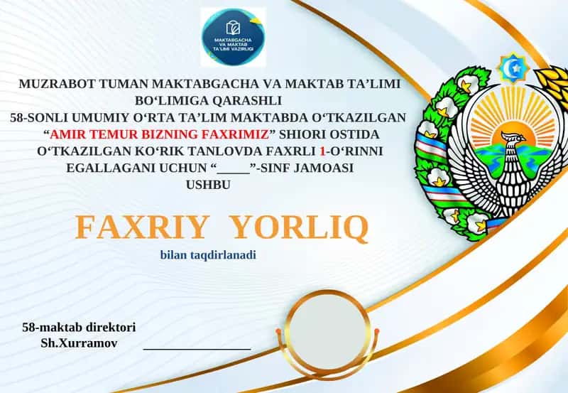 FAXRIY YORLIQ 1