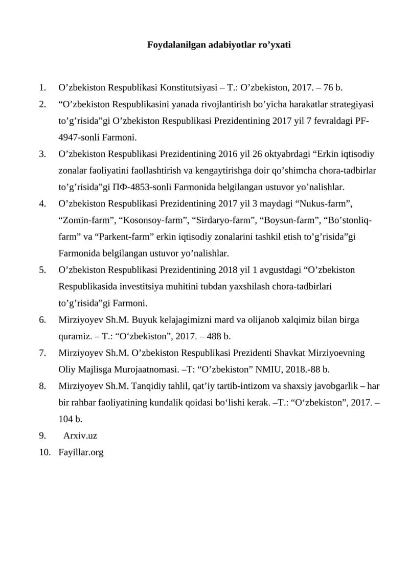 O'zbekiston Respublikasi Konstitutsiyasi 1