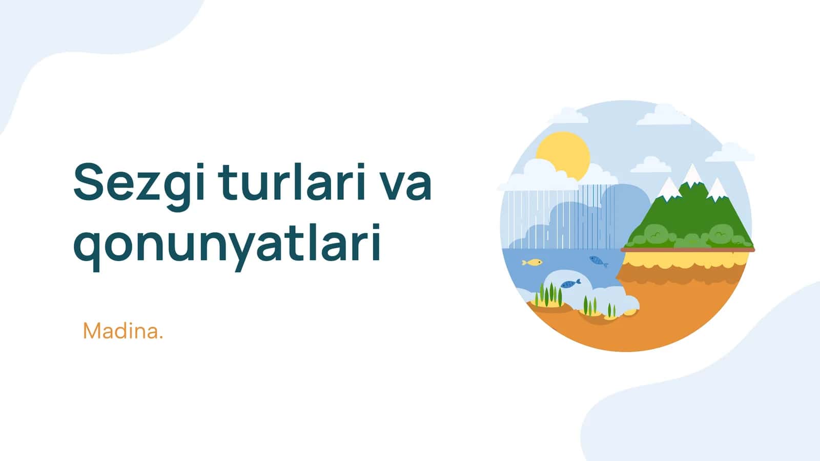 Sezgi turlari va qonunyatlari 1