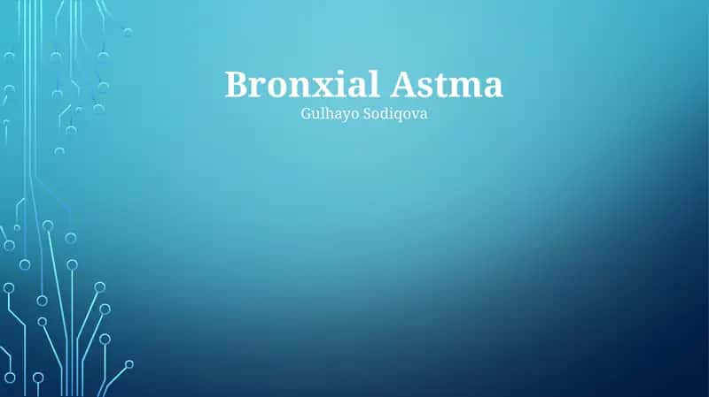 Bronxial Astma 1