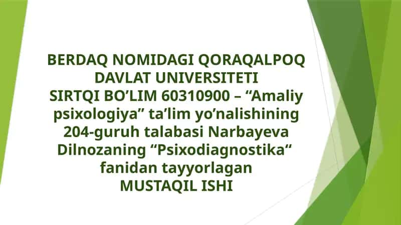 Oilarasmi Metodikasi 1