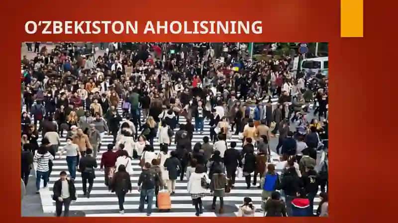 O‘ZBEKISTON AHOLISINING TARKIBI