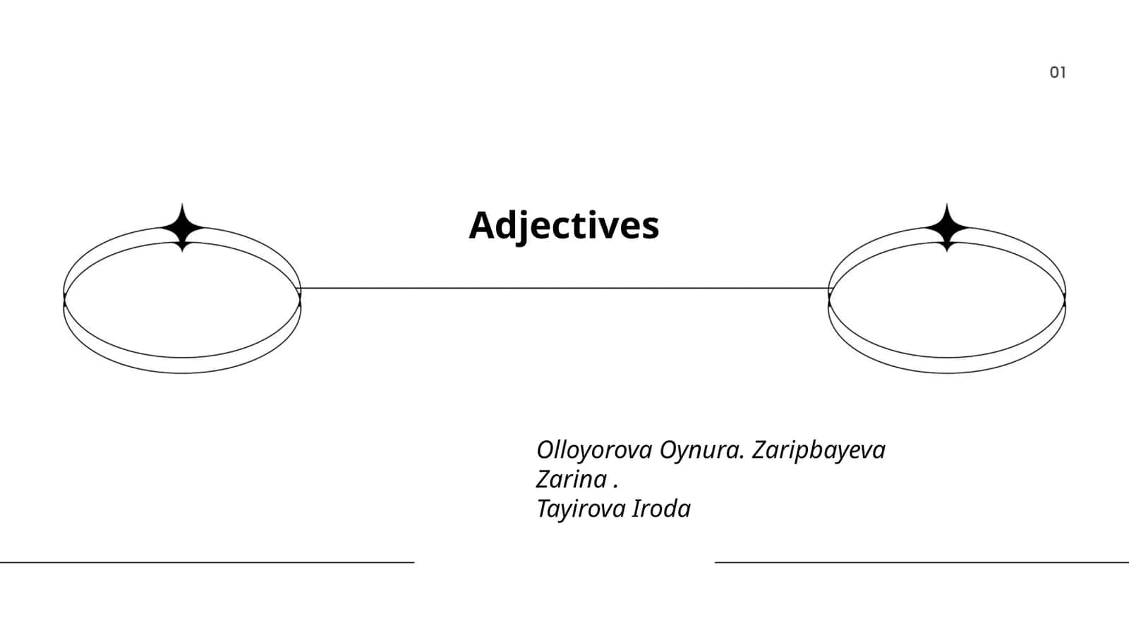 Adjectives 1
