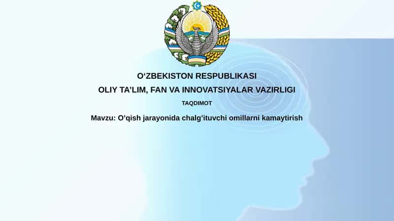 O’qish jarayonida chalg'ituvchi omillarni kamaytirish 1