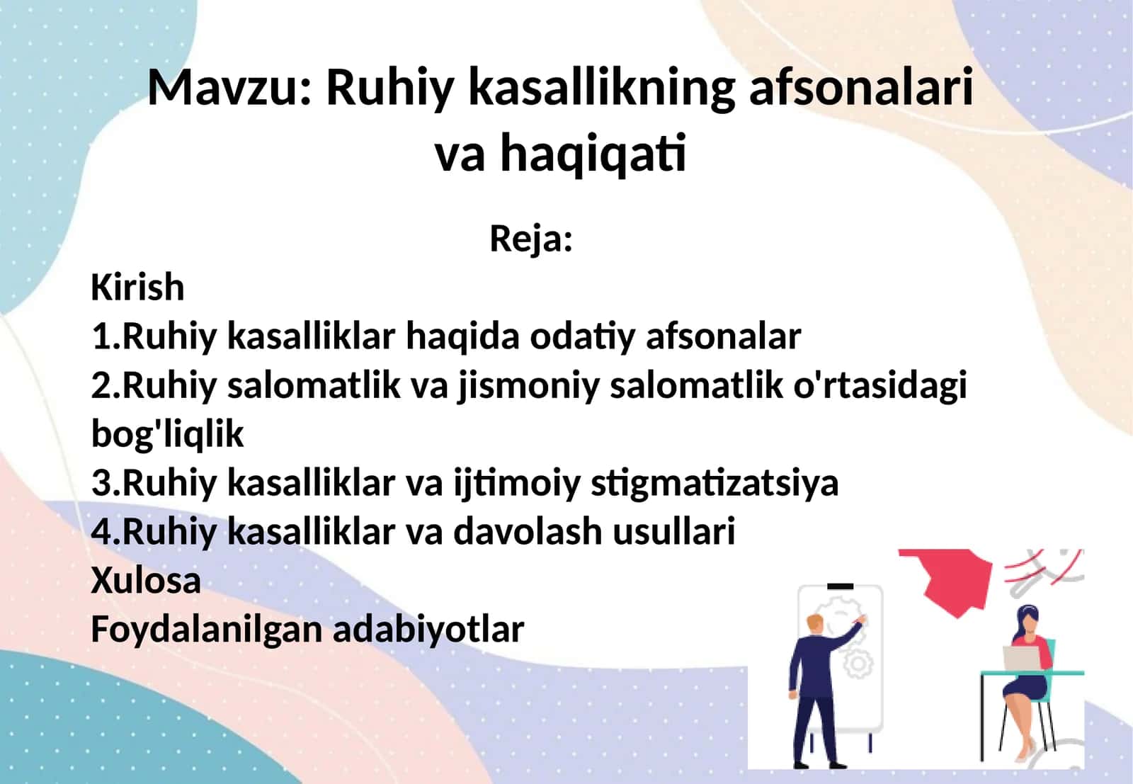 Ruhiykasallikning afsonalari va haqiqati 1