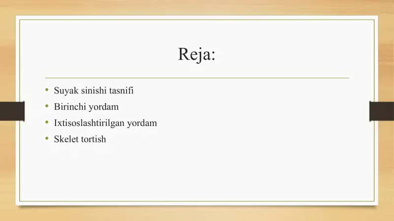 Suyak sinishi 1