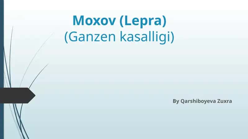 Moxov(Lepra)(Ganzenkasalligi) 1