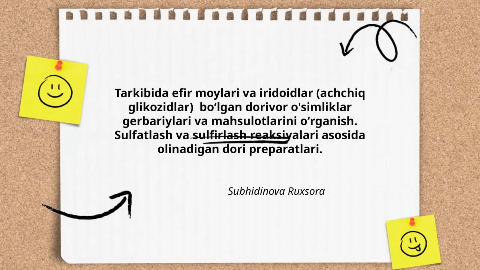 Dorivor o'simliklar gerbariylari va mahsulotlarini o'rganish 1