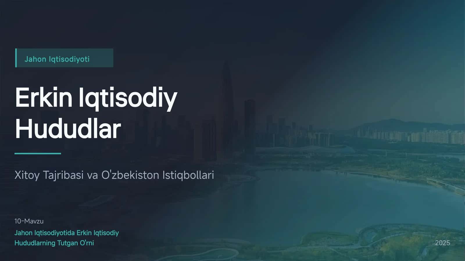 Xitoy EIH Modeli Xususiyatlari 1
