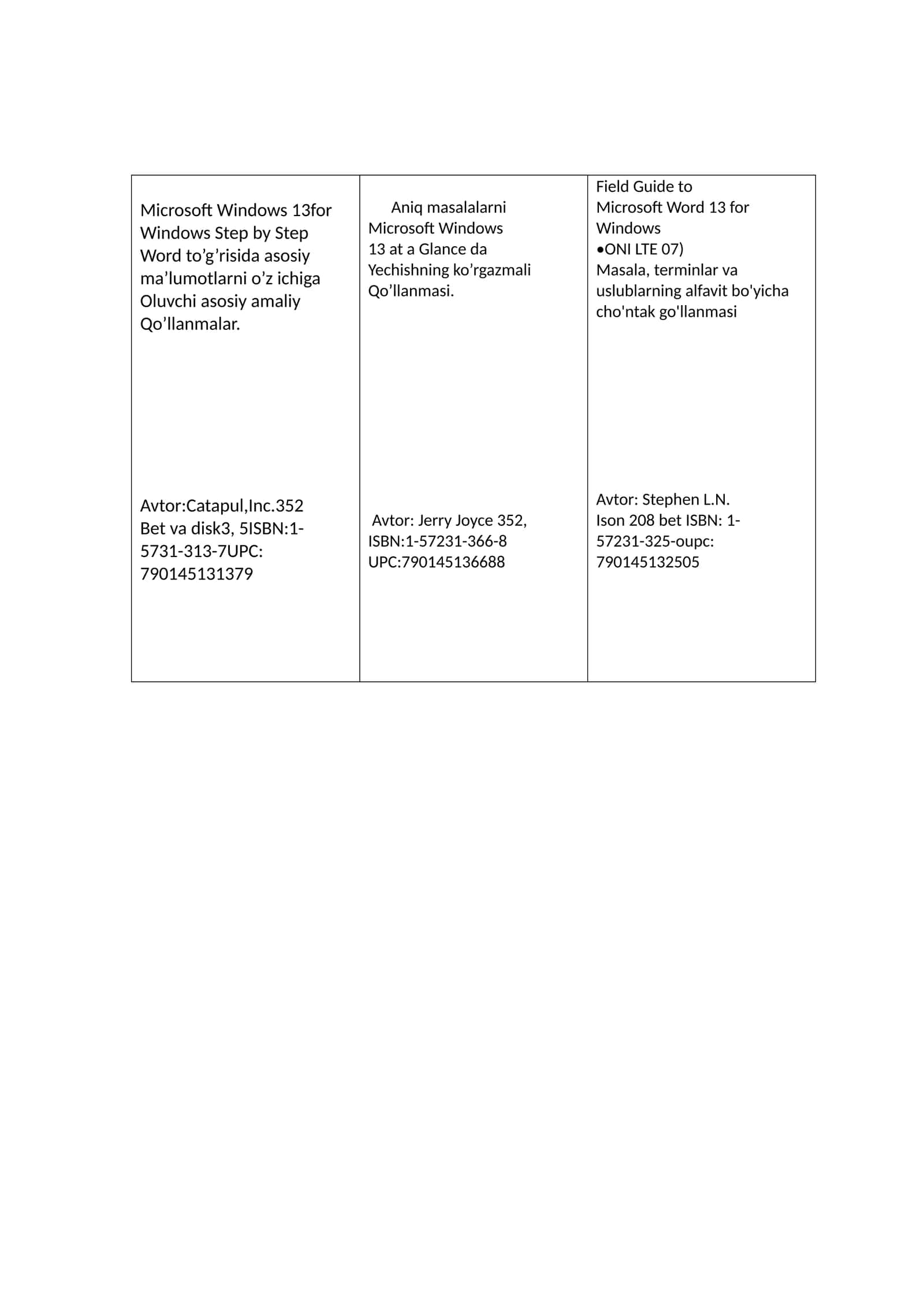 Microsoft Windows 13for Windows Step by Step 1