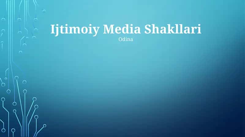 Ijtimoiy Media Shakllari 1