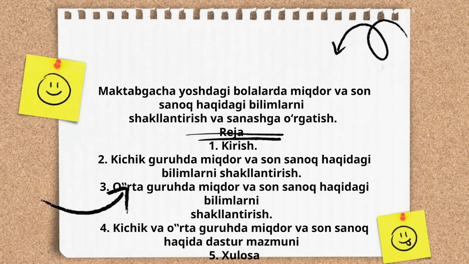 Maktabgacha yoshdagi bolalarda miqdor va son sanoq haqidagi bilimlarni shakllantirish va sanashga oʻrgatish 1