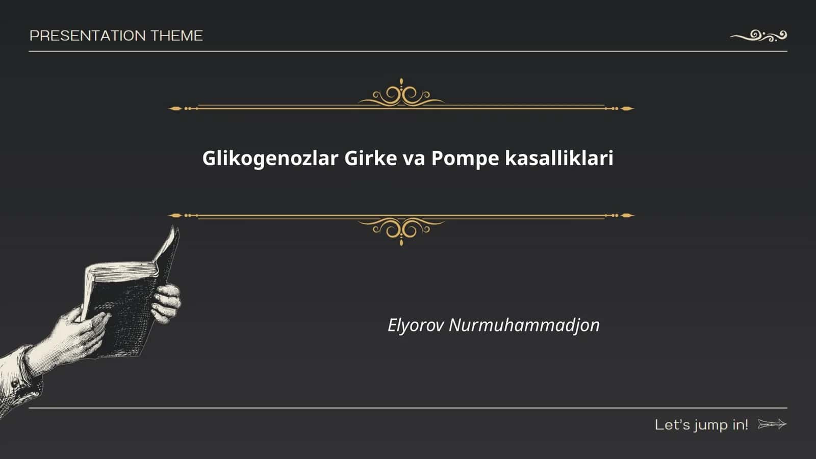 Glikogenozlar Girke va Pompeo kasalliklari 1