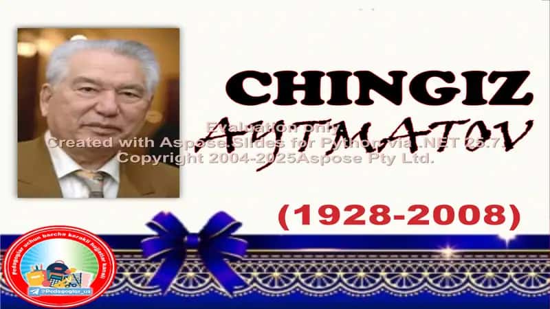Chingiz Aytmatov 1