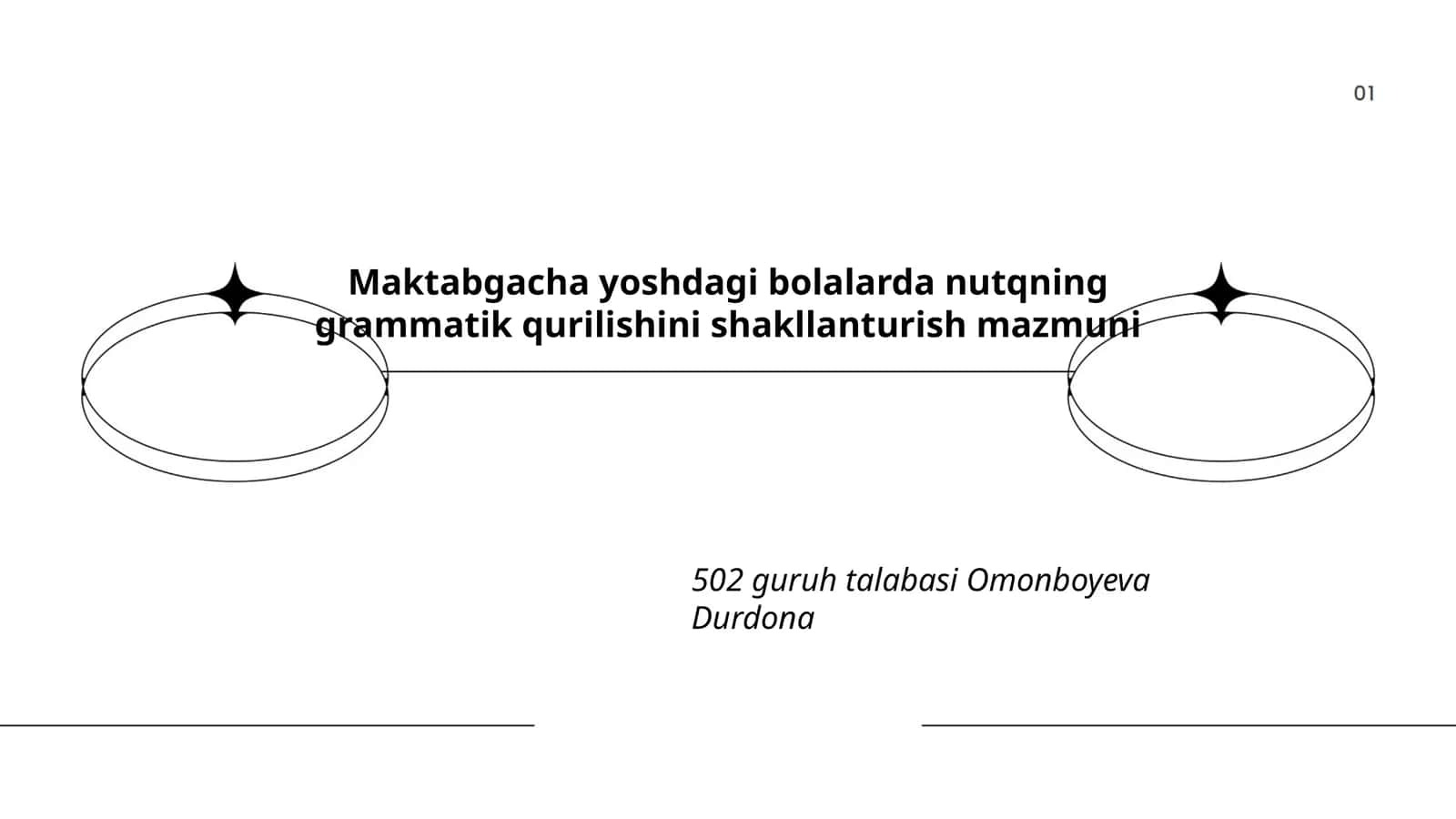Maktabgacha yoshdagi bolalarda nutqning grammatik qurilishini shakllanturish mazmuni 1