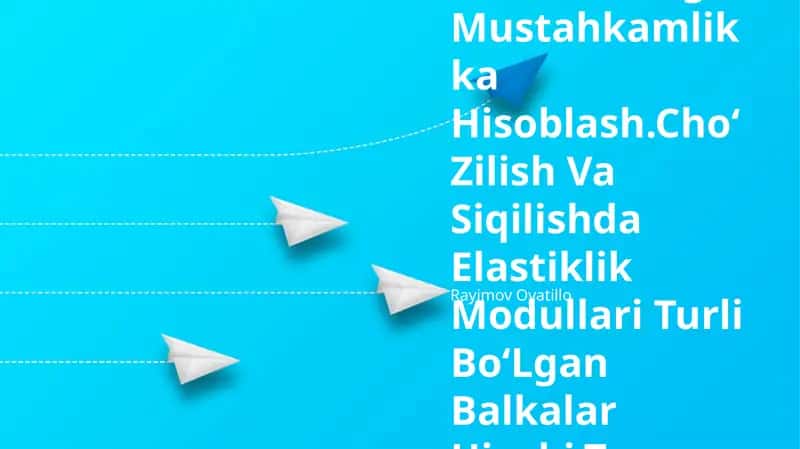 Egilish Diformatsiyasi 1