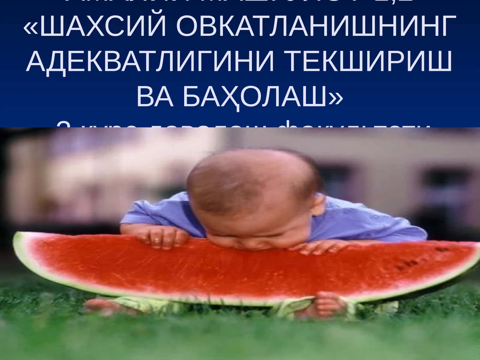 Ҳигиена экология билан, ҳgamaliy mashғulot-1,2 1