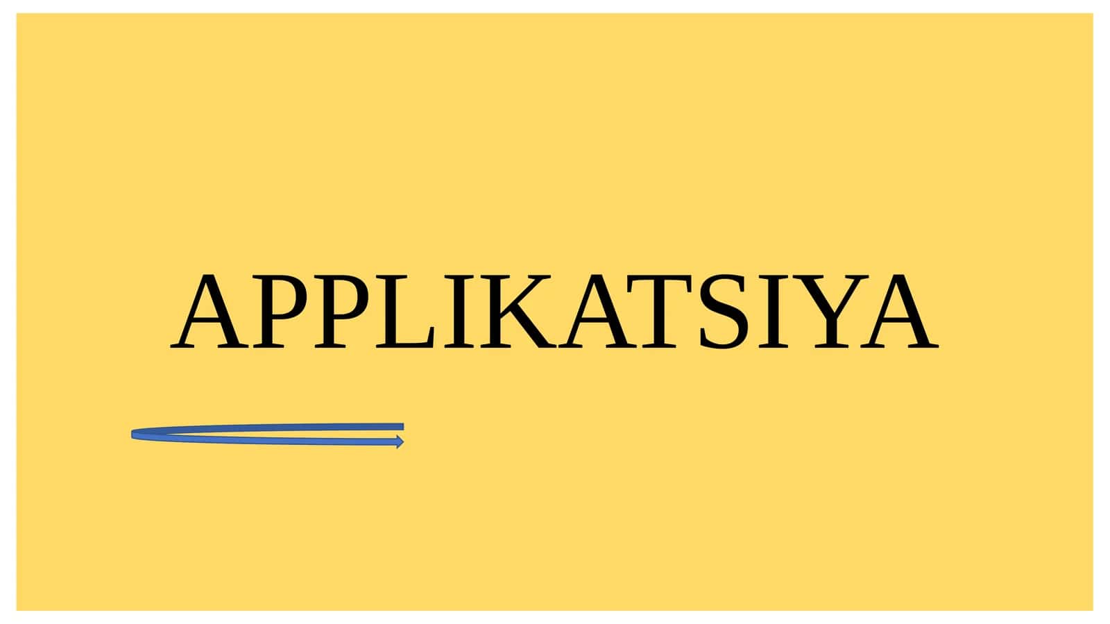 APPLIKATSIYA 1