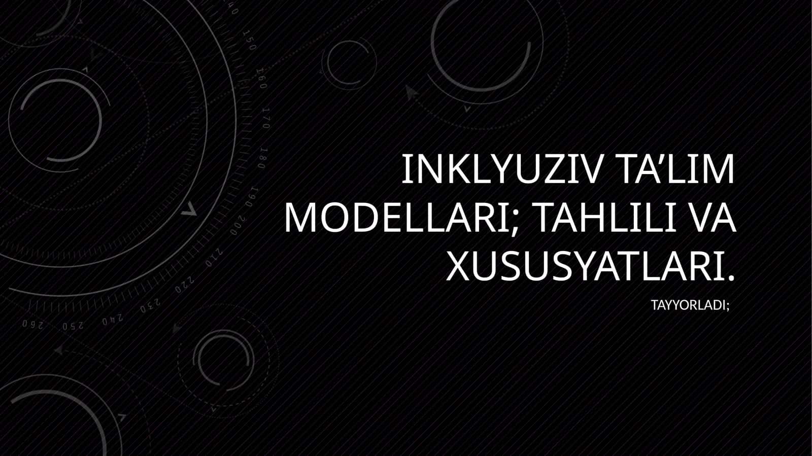 inklyuziv talim modellari 1