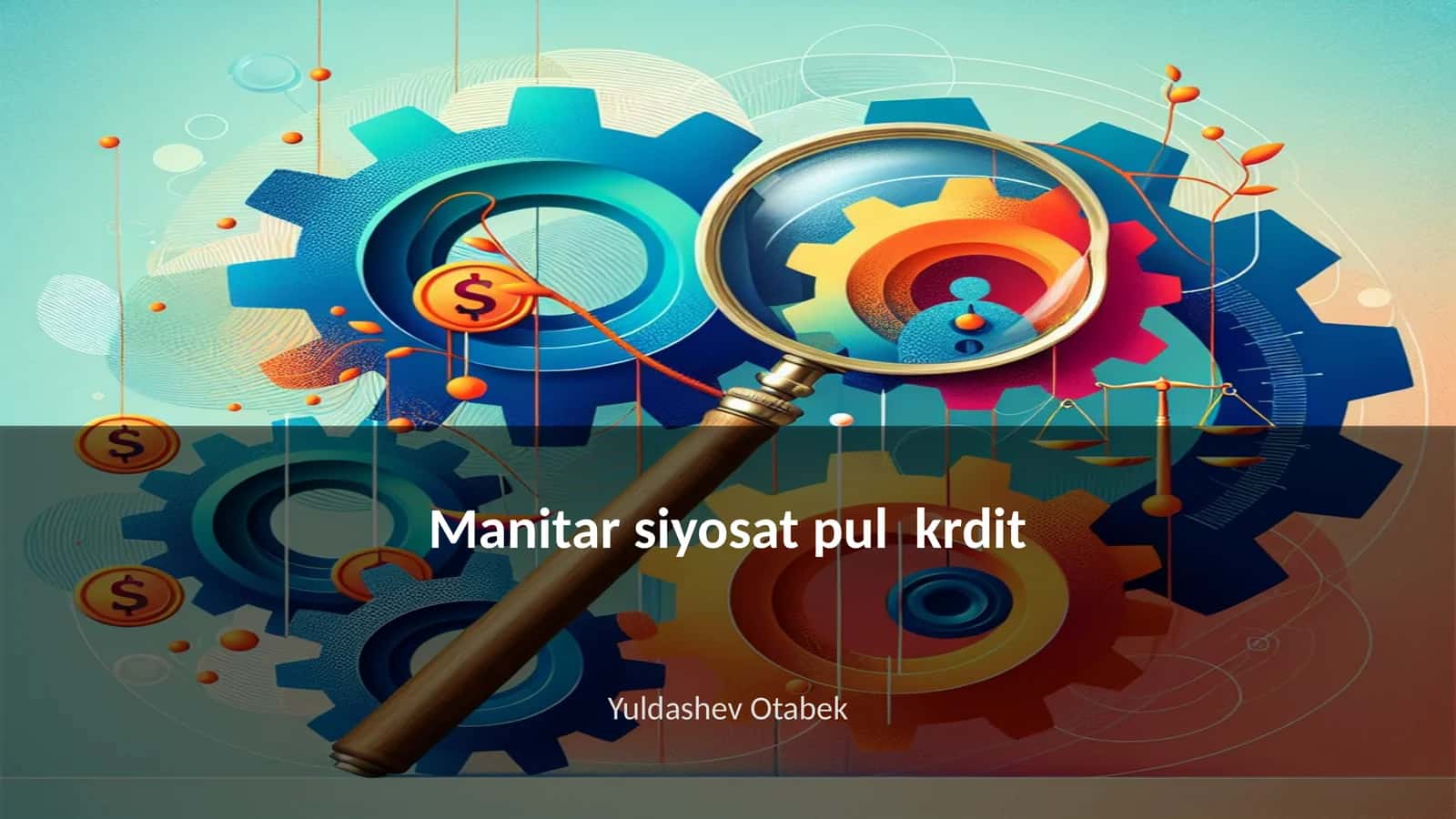 Manitar siyosat pul krdit 1