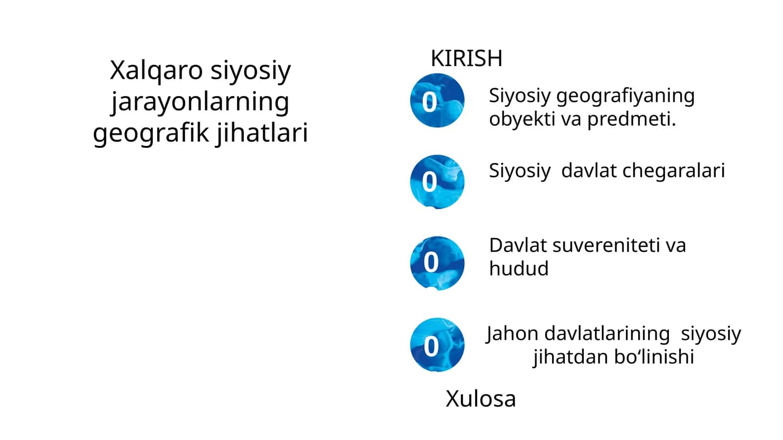 Siyosiy geografiyaning obyekti va predmeti 1