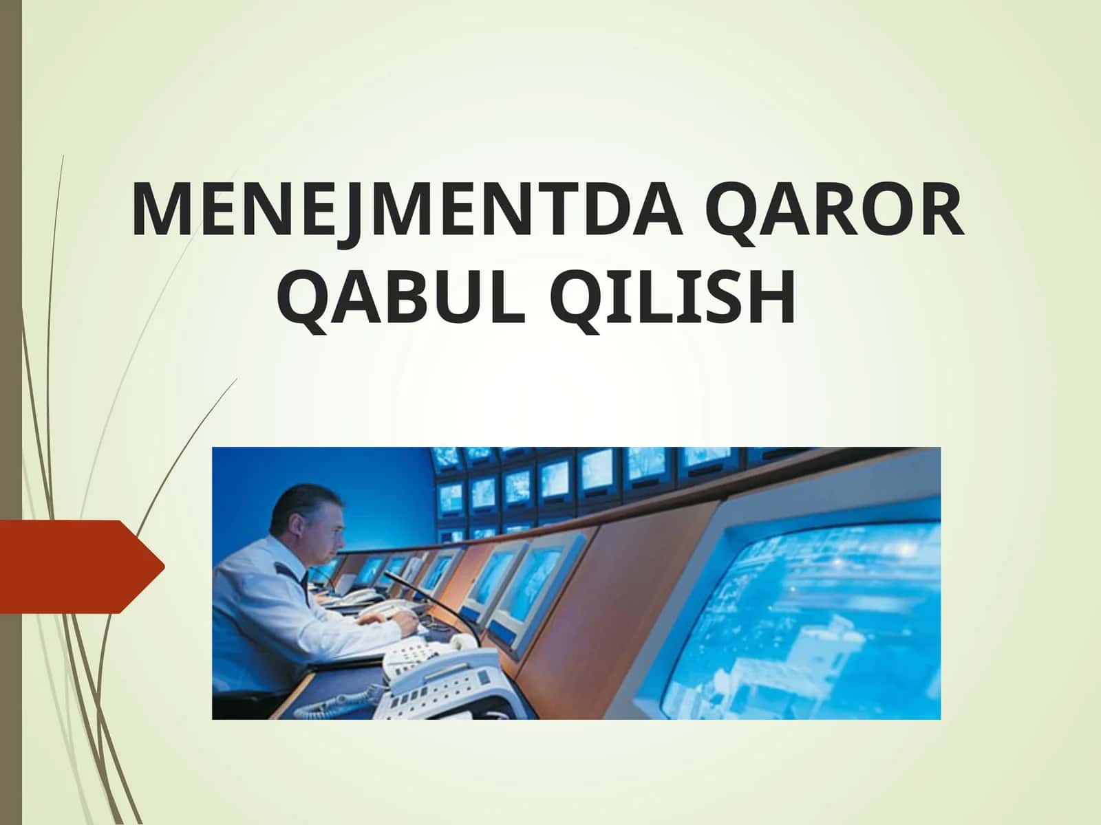 MENЕJMENTDA QAROR QABUL QILISH 1