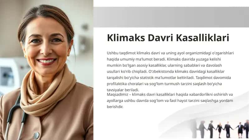 Klimaks Davri Kasalliklari 1