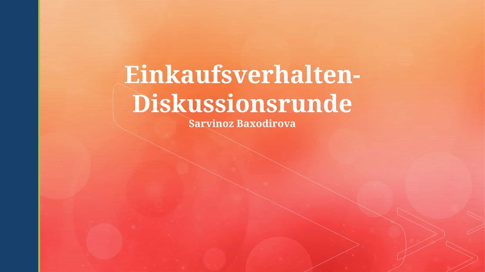 Einflussfaktoren auf Kaufentscheidungen 1