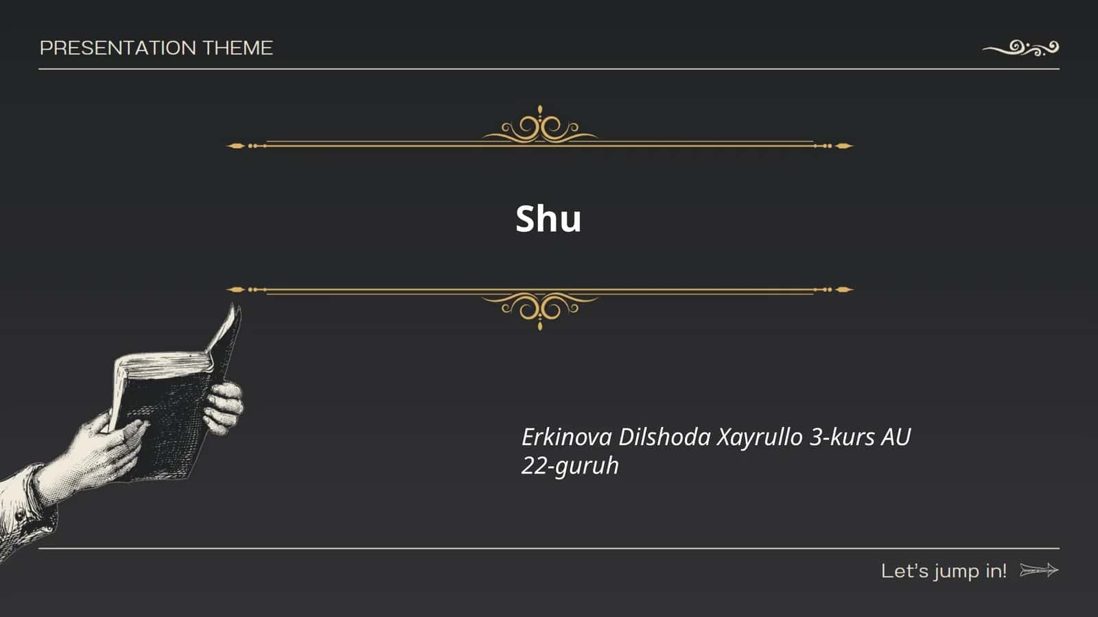 Shu so'zi ma'nosi 1