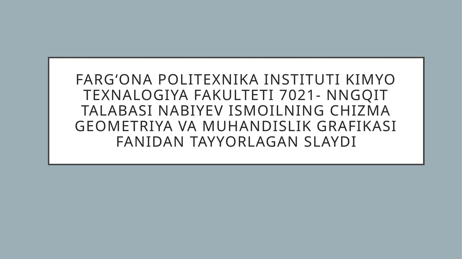 Aksonometrik proyeksiyalar 1