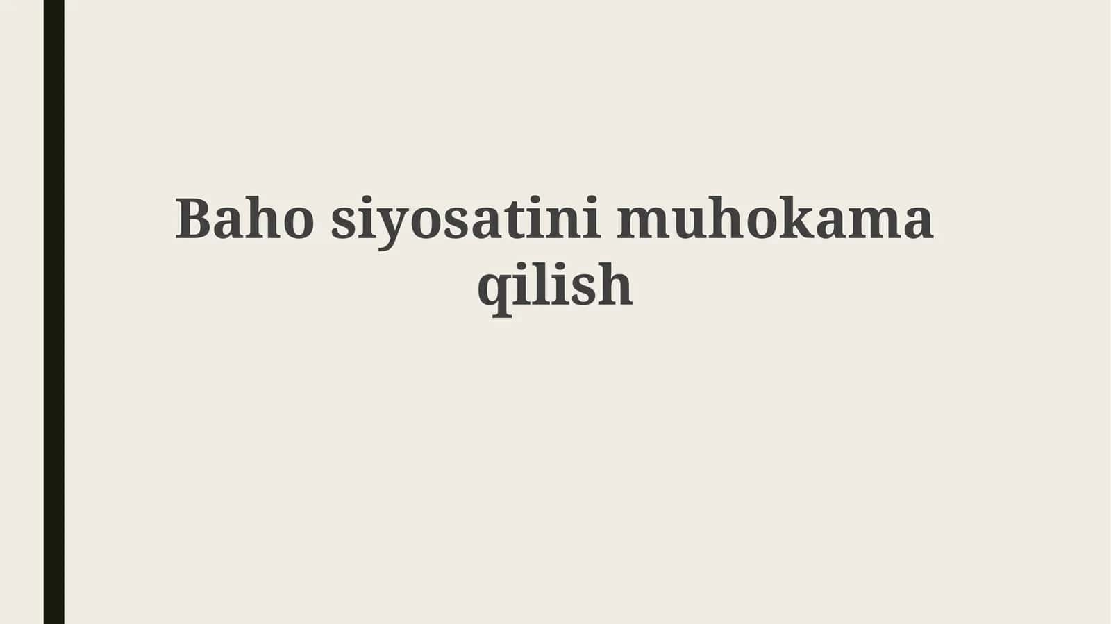 Iqlim siyosatining asosiy yoʻnalishlari 1