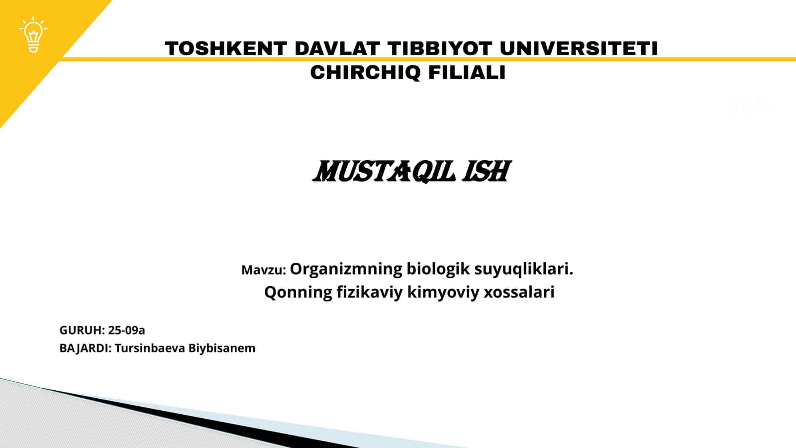 Organizmning biologiksuyuqliklari 1
