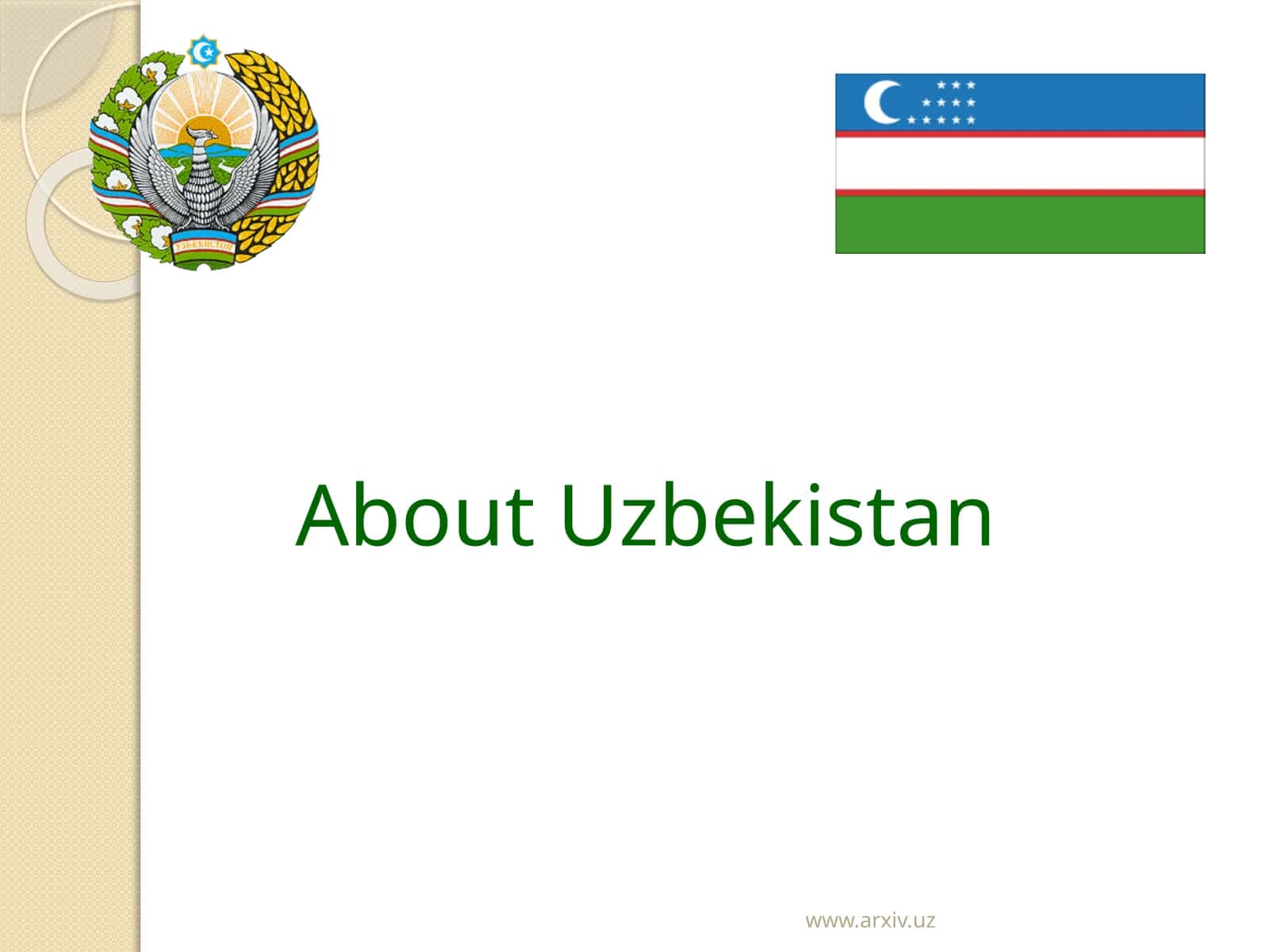 Uzbekistan – Central Asia Region 1