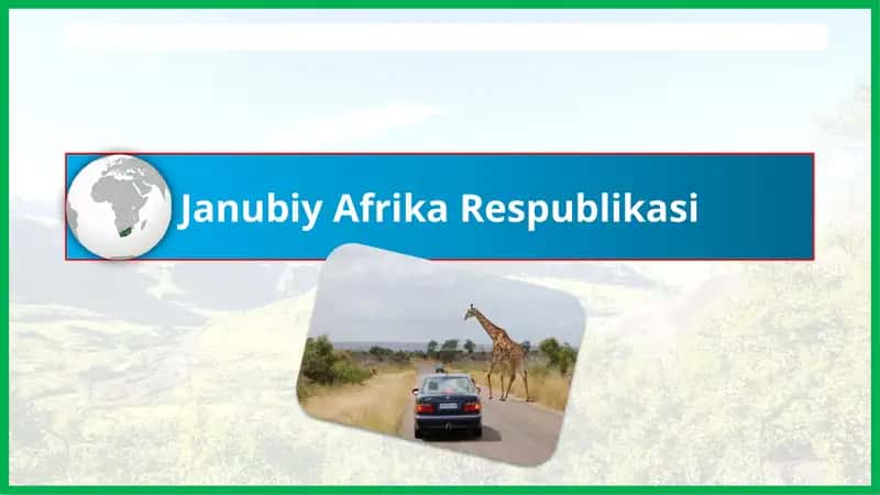 Janubiy Afrika Respublikasi 1