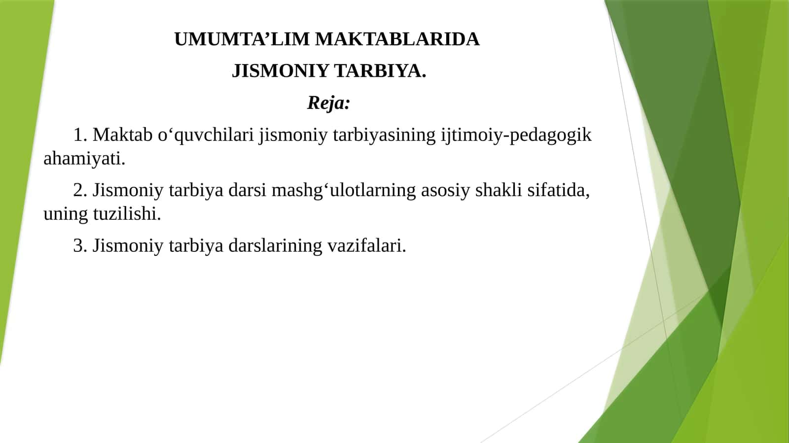 UMUMTA’LIM MAKTABLARIDA JISMONIY TARBIYA 1
