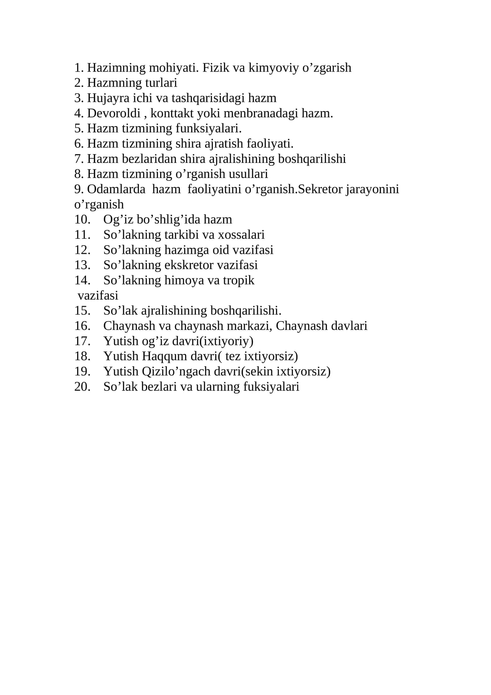 Hazimning Mohiyati. Fizik va Kimyoviy O'zgarish 1