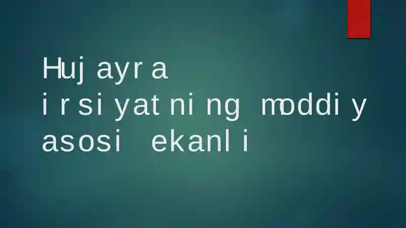 Hujayra irsiyatning moddiyasosi ekkanligi