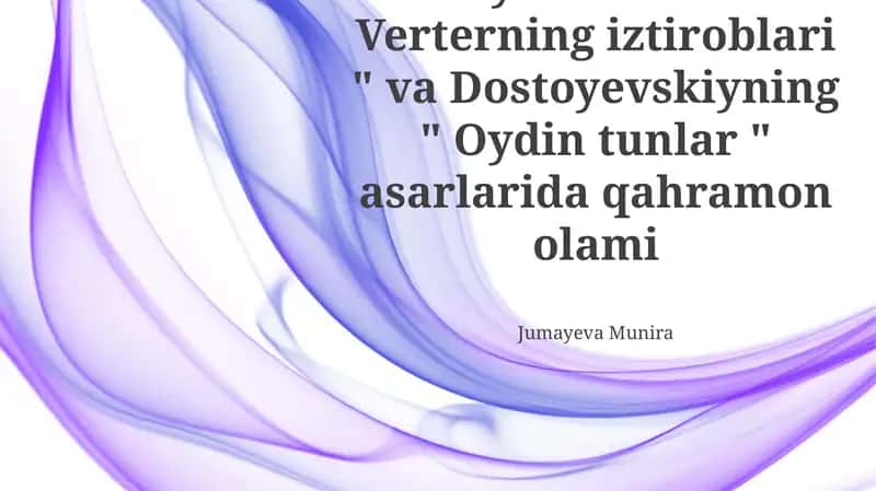 Oydin tunlar 1