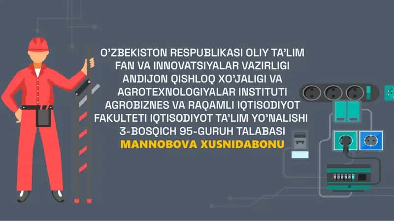 Ishlabchiqarish korxonalarida elektr bilan ishlagan da xavfsizlik choralari 1
