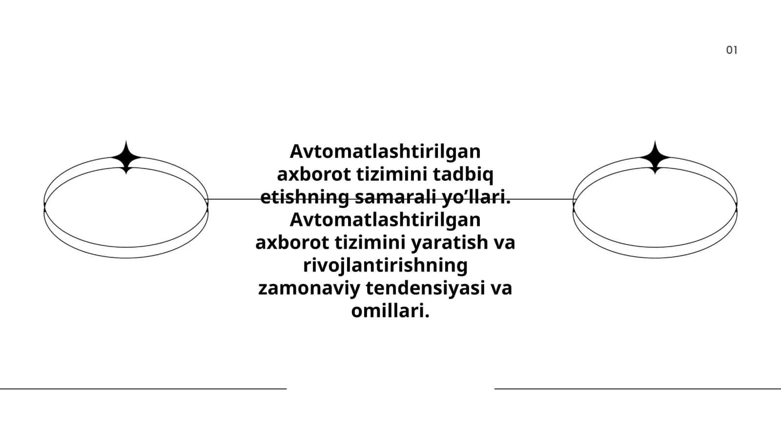 Avtomatlashtirilgan axborot tizimi 1