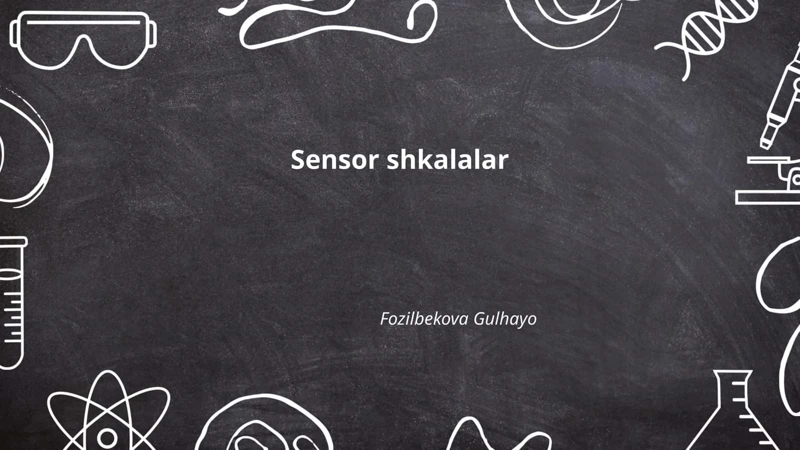 Sensor shkalalar 1
