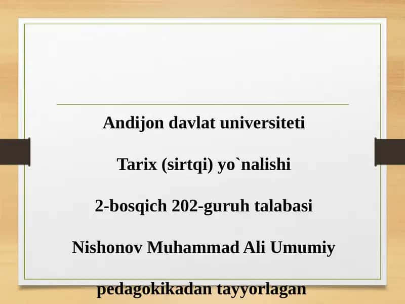 Ta’lim metodlari va vositalari: mazmuni va ahamiyati 1
