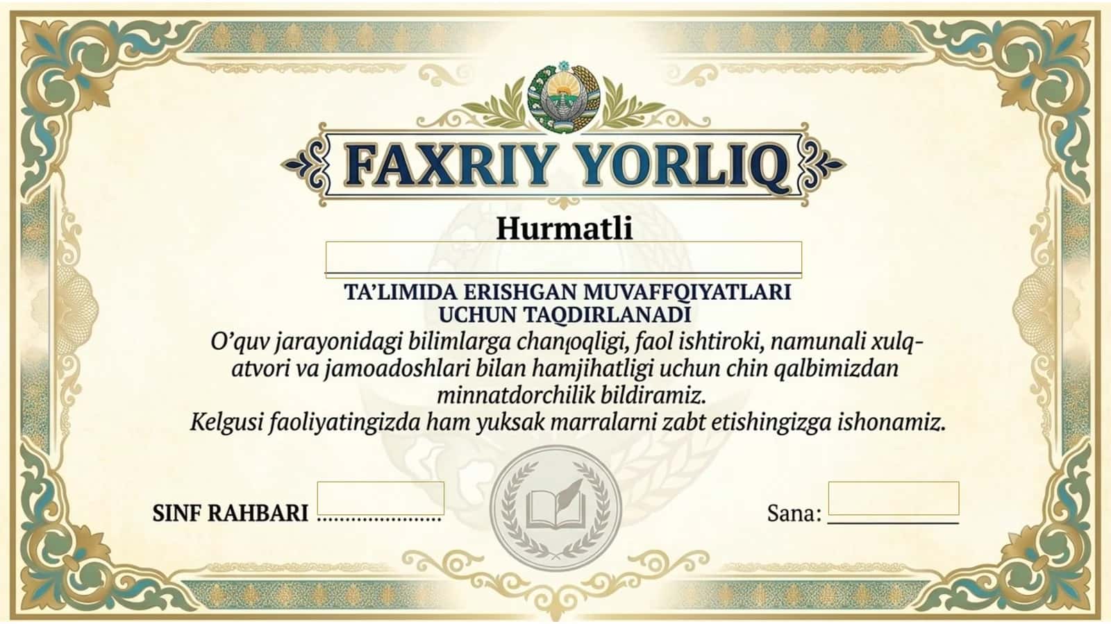 FAXRIY YORLIQ 1