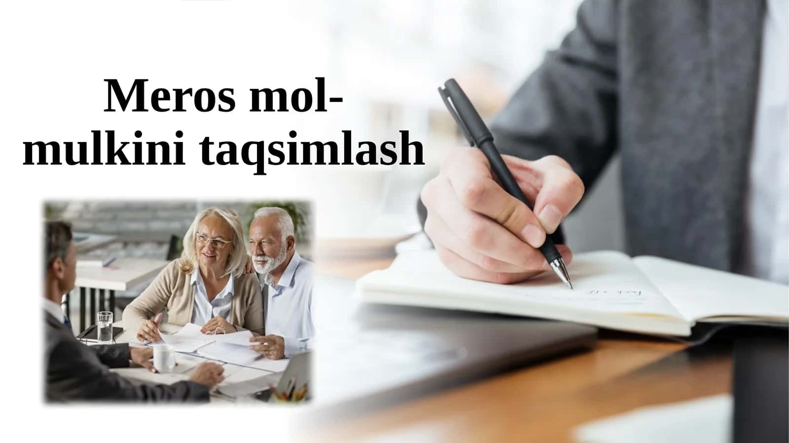 Meros mol-mulkini taqsimlash 1