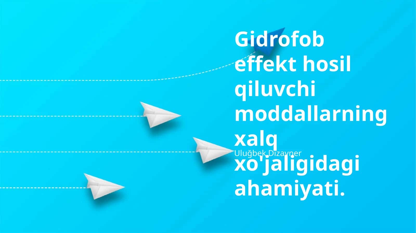 Gidrofob qoplamalar va ularning ahamiyati 1