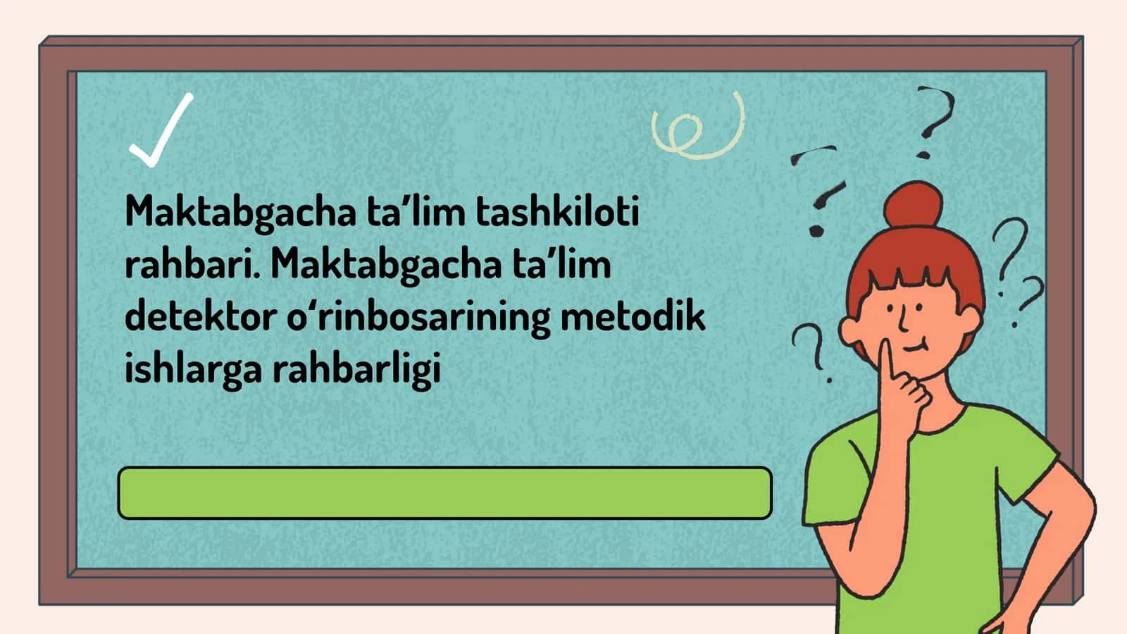 Maktabgacha ta'limning asosiy prinsiplari 1